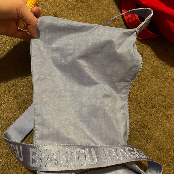NWT baggu medium crossbody French Blue - Picture 2 of 3